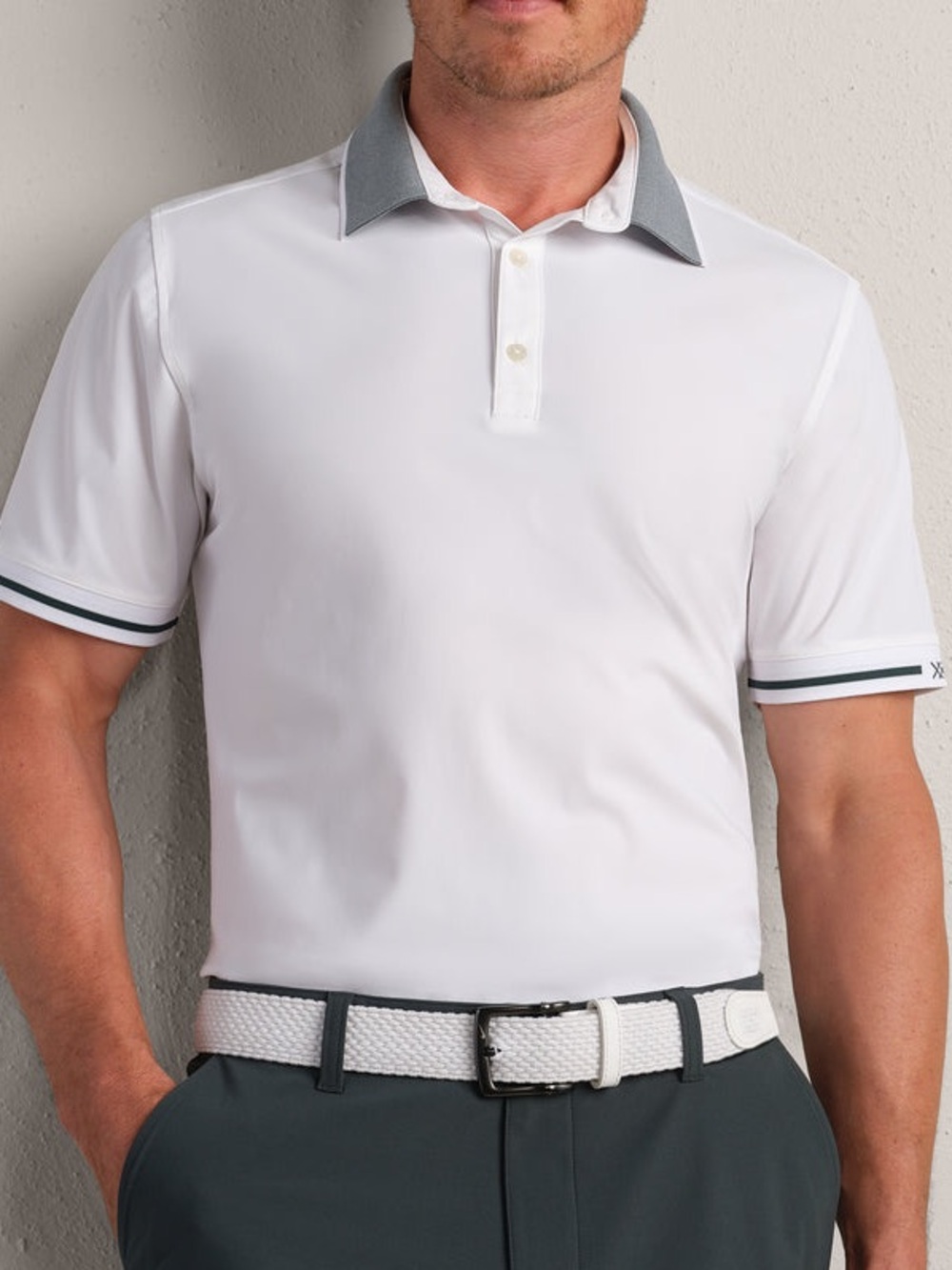 Rhone Men’s Foundations Golf Polo Shirt